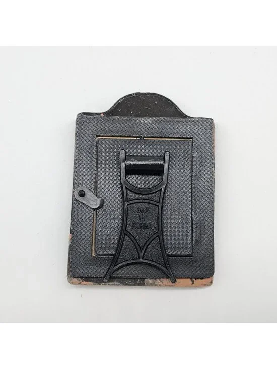 Jewelry Art Mini Frame With Carved Mother of Pearl Star & Winged Dove Accents - Picture 4 of 8